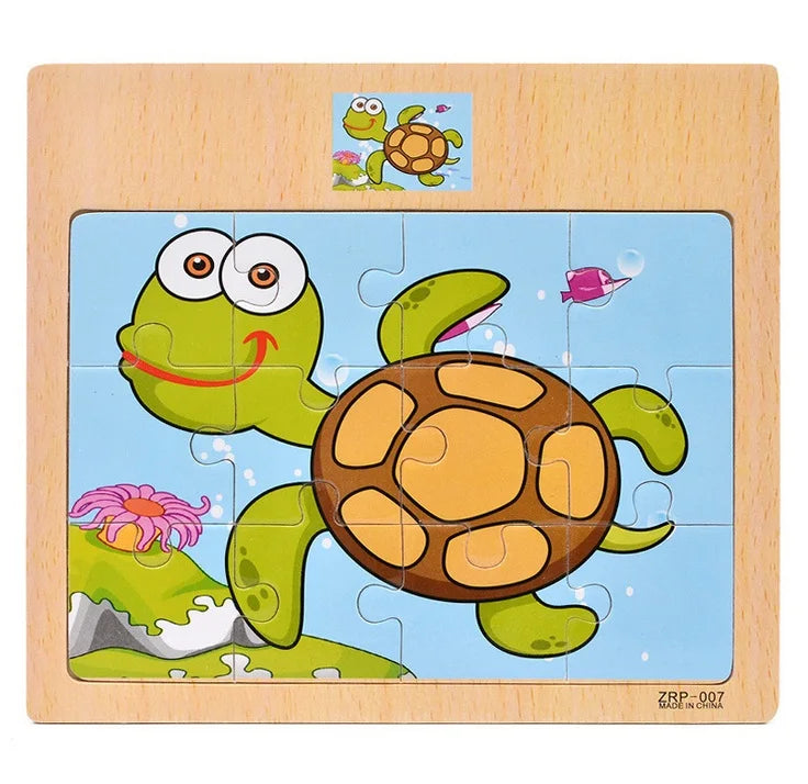 Kid Puzzles Wooden Toys