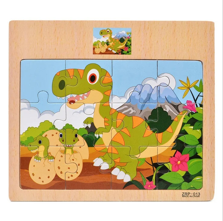 Kid Puzzles Wooden Toys