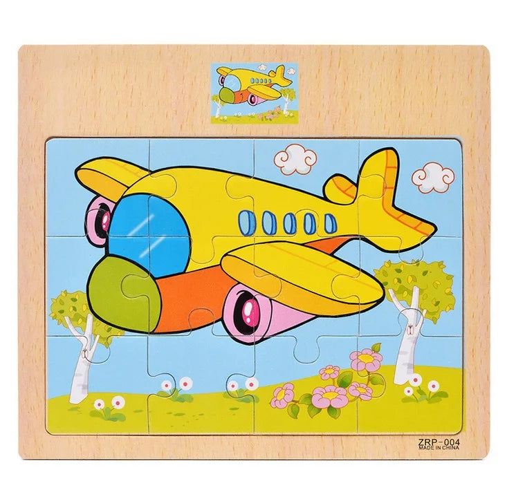 Kid Puzzles Wooden Toys