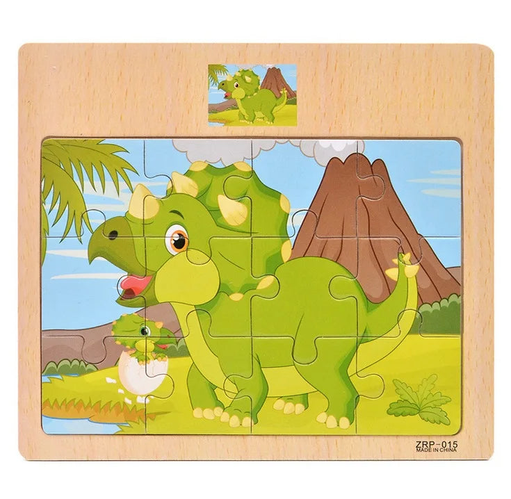 Kid Puzzles Wooden Toys