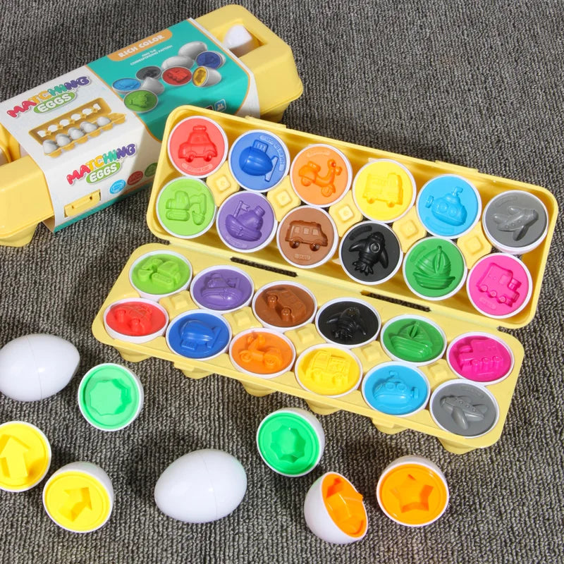 Eggs Screws 3D Puzzle